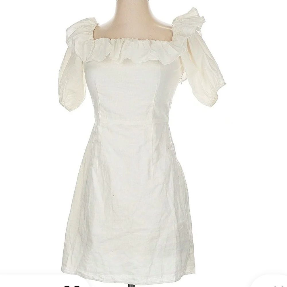 OFF THE SHOULDER MINI DRESS